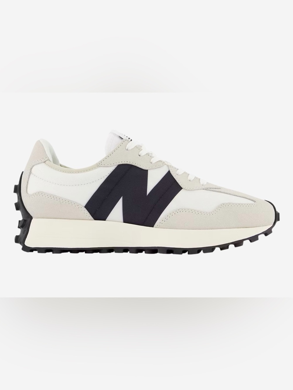 New Balance 327 “Sea Salt with White and Black”🖤